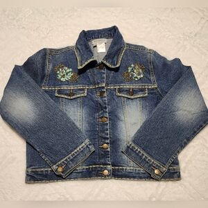 Havengirl SIZE 10/12 Beaded Denim Jacket